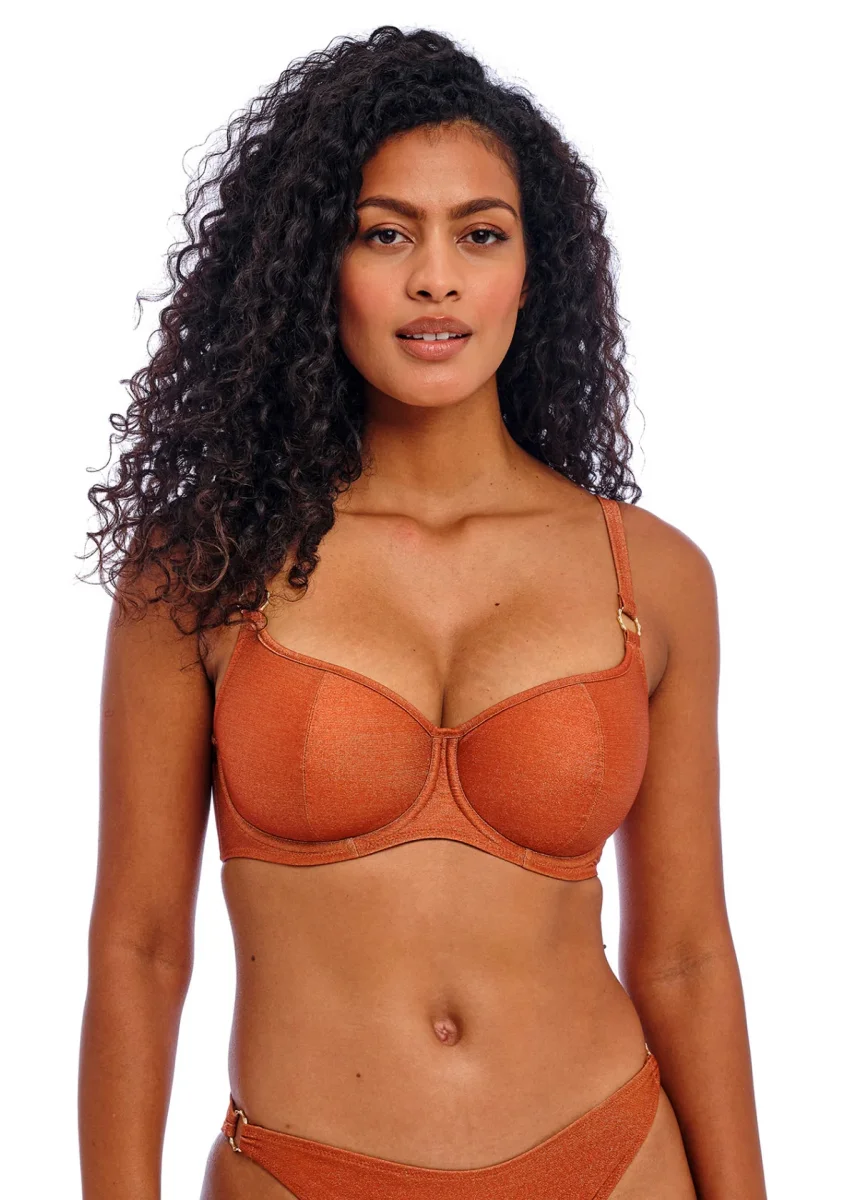 Freya Swimwear Arizona Wave Uw Sweetheart Bikini Top Golden Hour - Bild 3