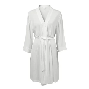 Pearl Design Stockholm Elegance Short Robe Off-White