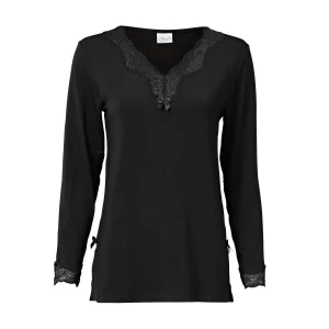 Pearl Design Stockholm Elegance L/S Top Black