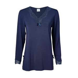 Pearl Design Stockholm Elegance L/S Top Navy