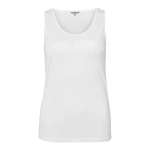 Lady Avenue Silk Jersey top Off-white