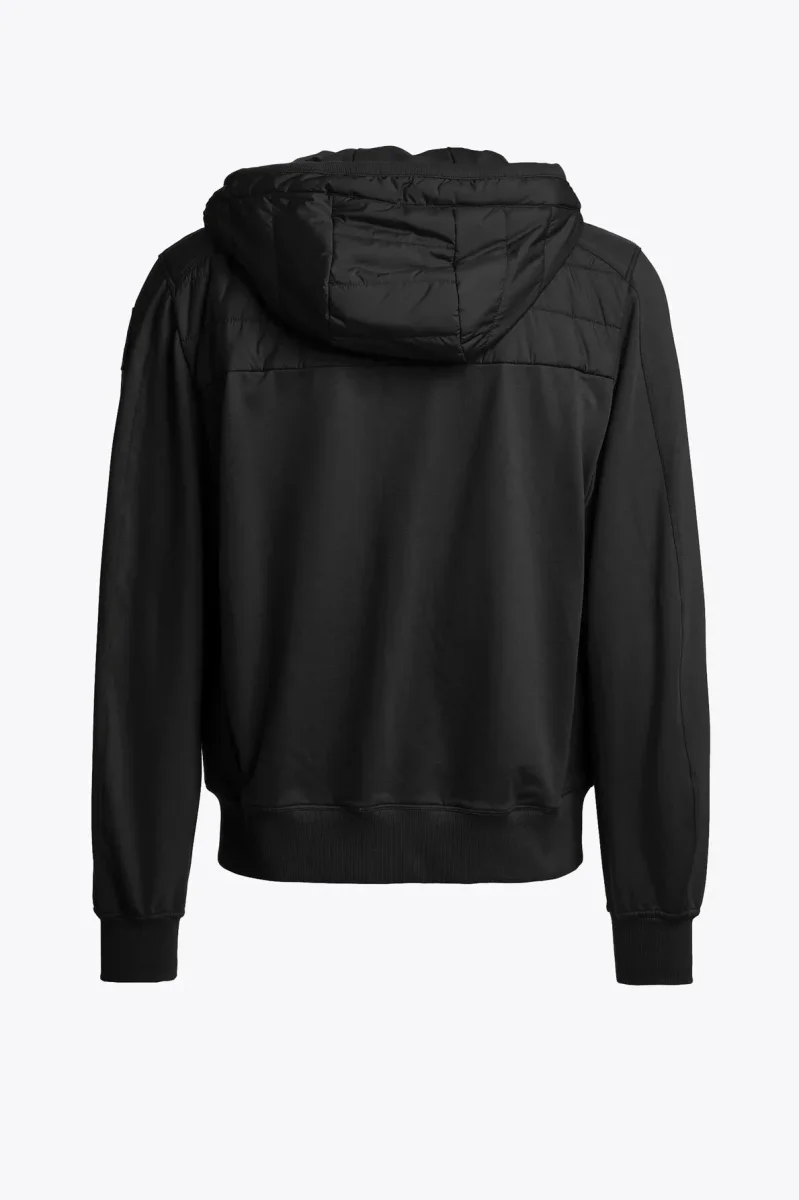 Parajumpers Ivor Hybrid Sweat Black - Bild 4