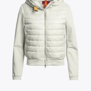 Parajumpers Caelie Hybrid Sweat Dam Mossy Chalk
