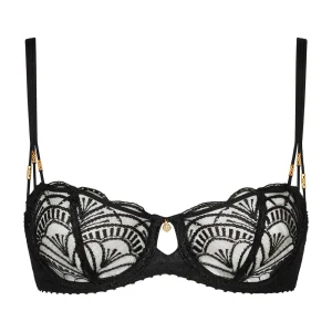 Aubade Vibes Half Cup Bra Black