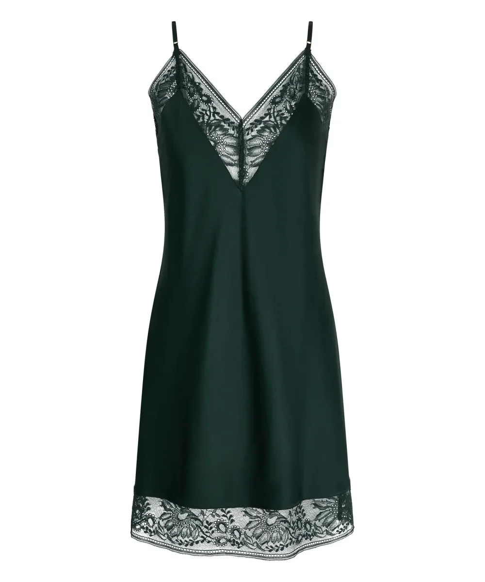 Aubade Midnight Whisper Nightie Mysterious Green