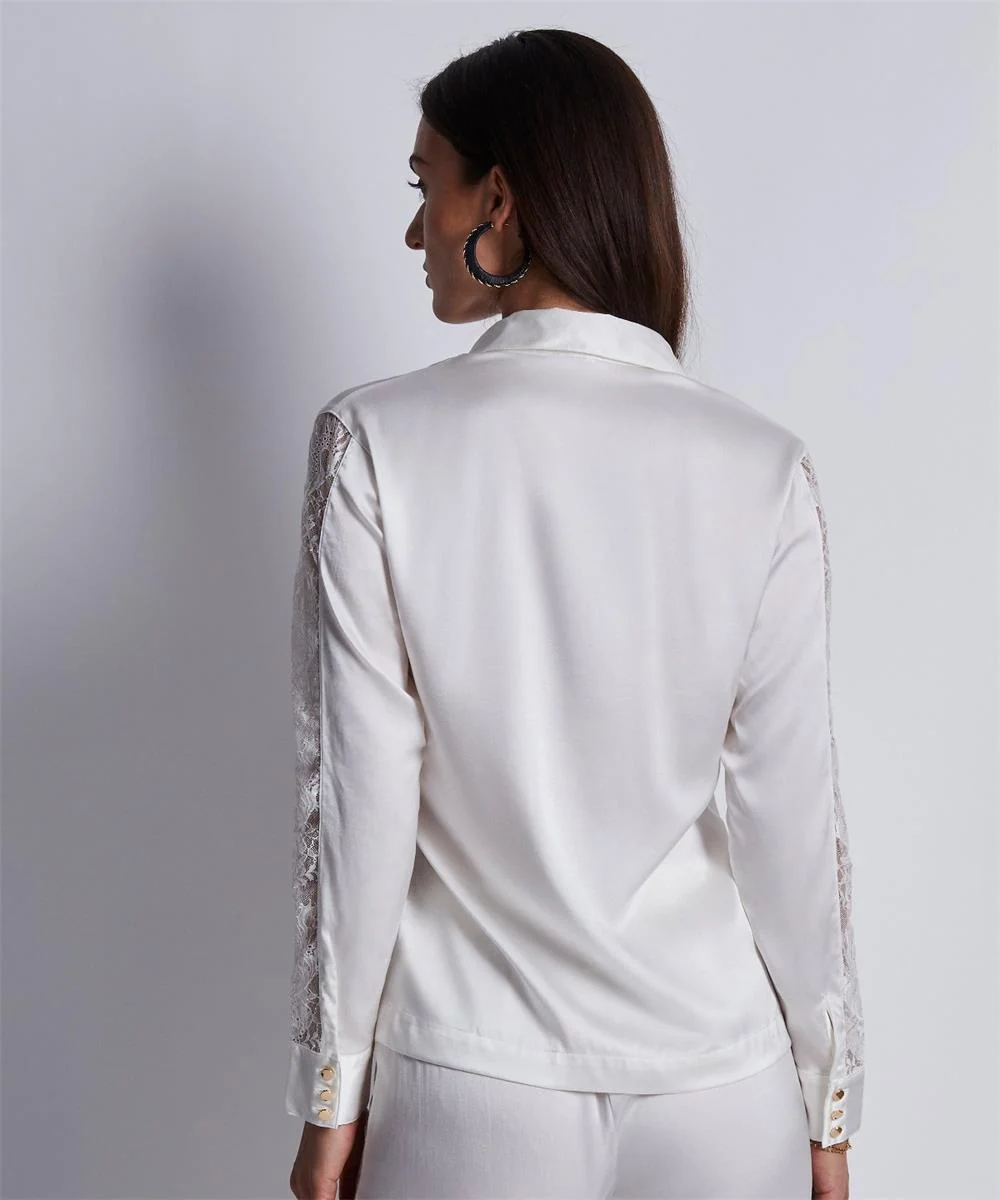 Aubade Midnight Whisper Blouse Opale - Bild 6