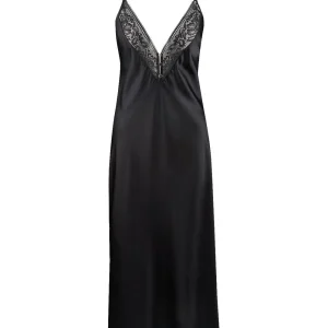 Aubade Midnight Whisper Long Nightie Noir