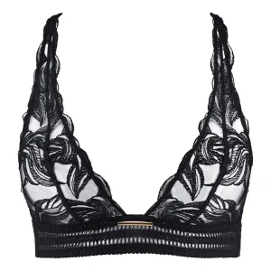Aubade Into the groove Bralette Black