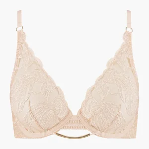 Aubade Into the groove Underwired triangle Bra Sandstone