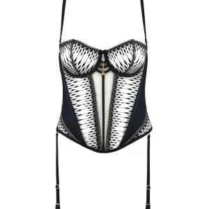 Aubade Voodoo Kiss Underwire Basque Millenium Black