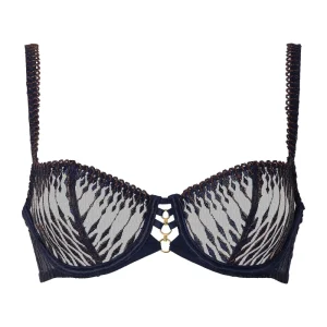 Aubade Voodoo Kiss Half cup Bra Blue Moon