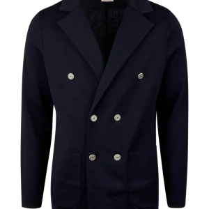 Blazer Knitted DB Milano w Metal buttons