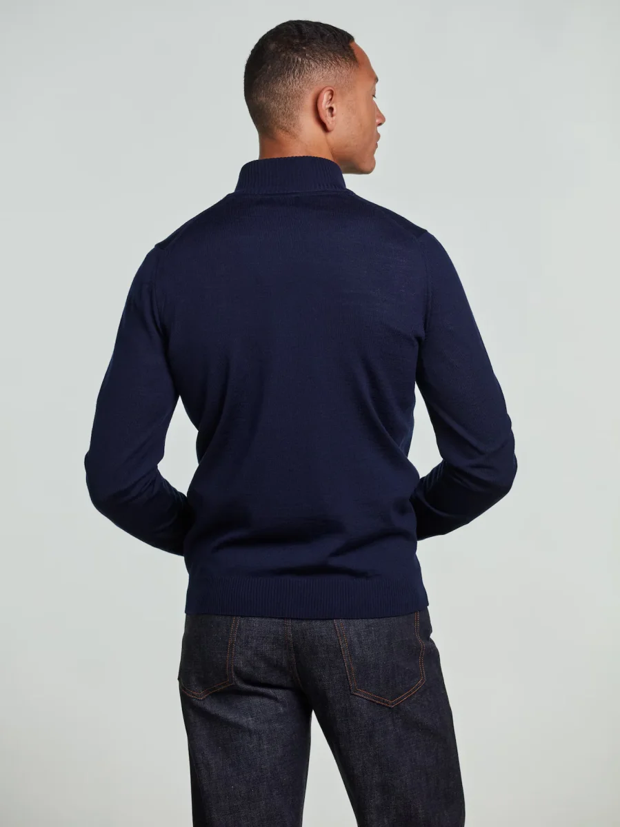 Cardigan Knitted Fullzip Merino Wool - Bild 6