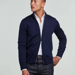 Cardigan Knitted Fullzip Merino Wool