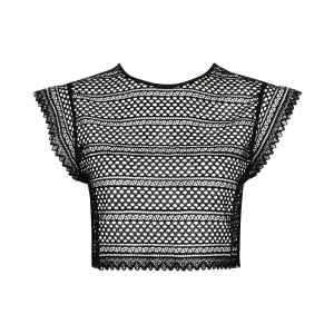 Aubade By The Sea Top Black