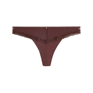 Aubade Sheer Emotion Tanga Sepia