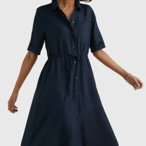 Linen Midi Dress SS