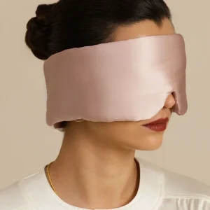 Sovmask I Ren Siden Dubbelsidig Med Tyst Kardborreknäppning