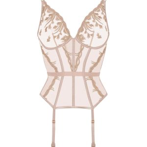 Aubade Cosmic Romance Underwire Basque Sand Rose