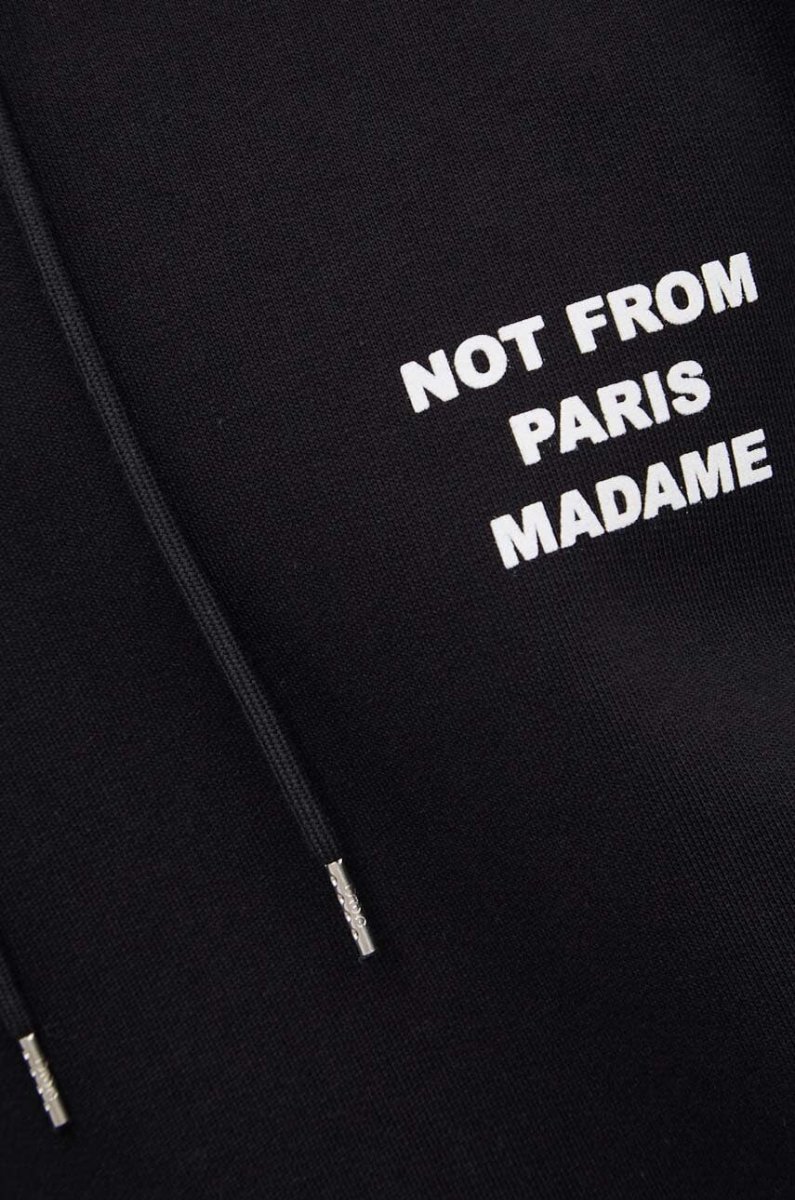 Drôle de Monsieur Not From Paris Hoodie Svart Herr - Bild 6