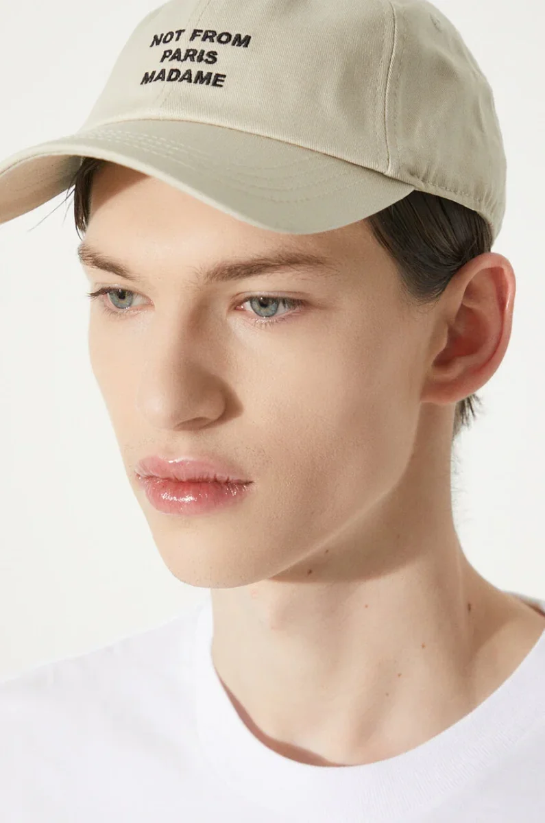 Drôle de Monsieur Slogan Keps Beige Herr - Bild 6
