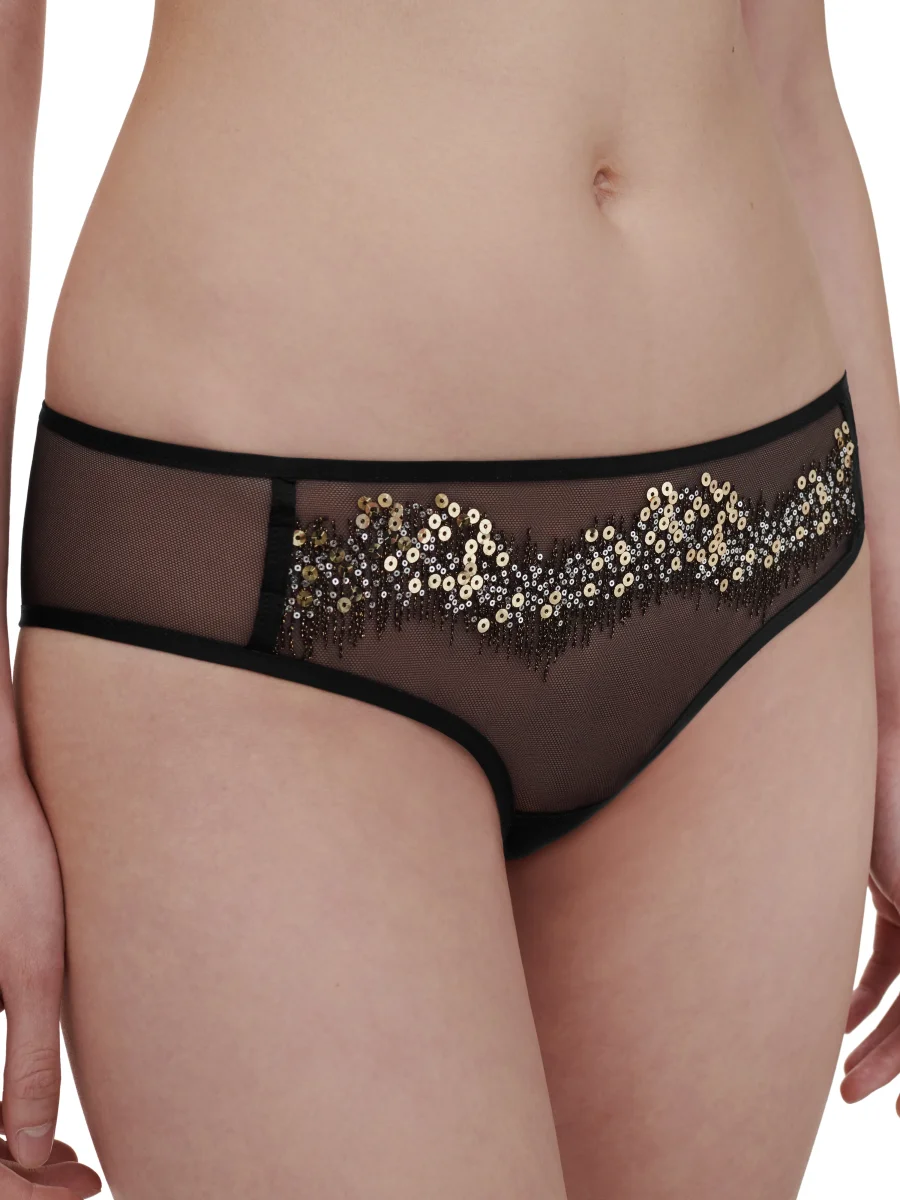 Chantelle X Genesis Revealing shorty Glitter Black - Bild 5