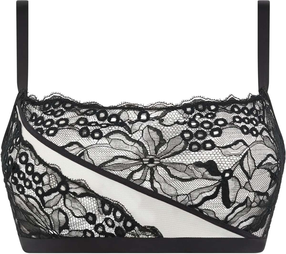 Chantelle X Roxane Bandeau Half-Foam Bra