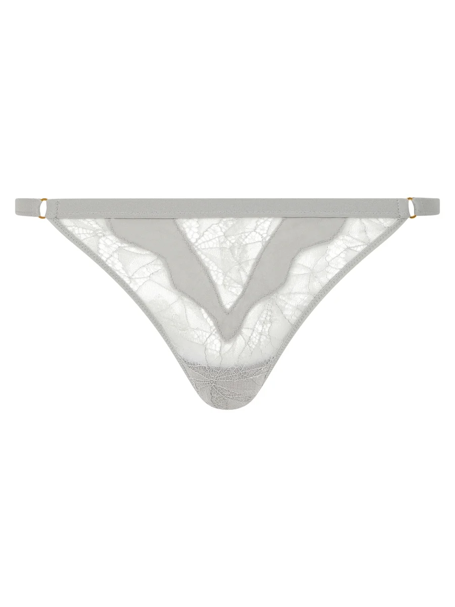 Chantelle X Spark Thong Metal Grey