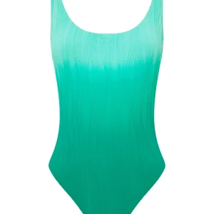 Chantelle Pulp Beachwear wirefree swimsuit Lagoon Tie and Dye