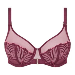 Chantelle Legend Very covering underwired bra Sienna/Guava