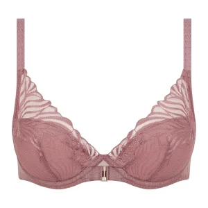 Chantelle Legend Plunge t-shirt bra Rose Des Bois