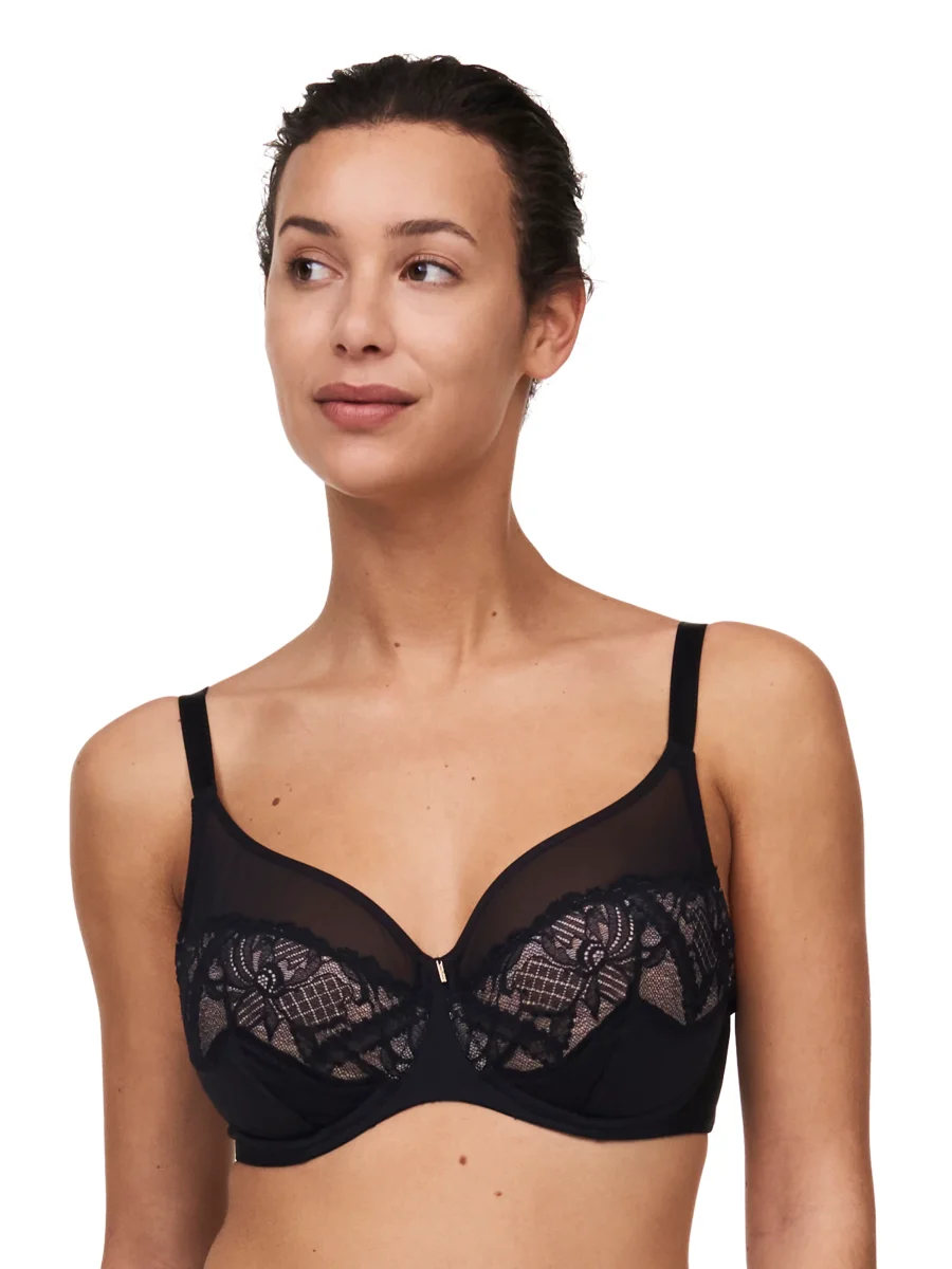 Chantelle Orangerie Dream Very Covering Bra Black - Bild 3