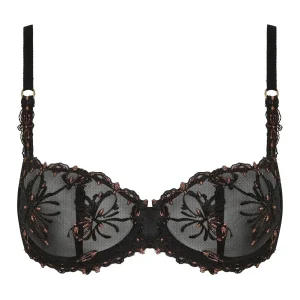 Chantelle Champs Elysees Balconette Bra Dazzling Black
