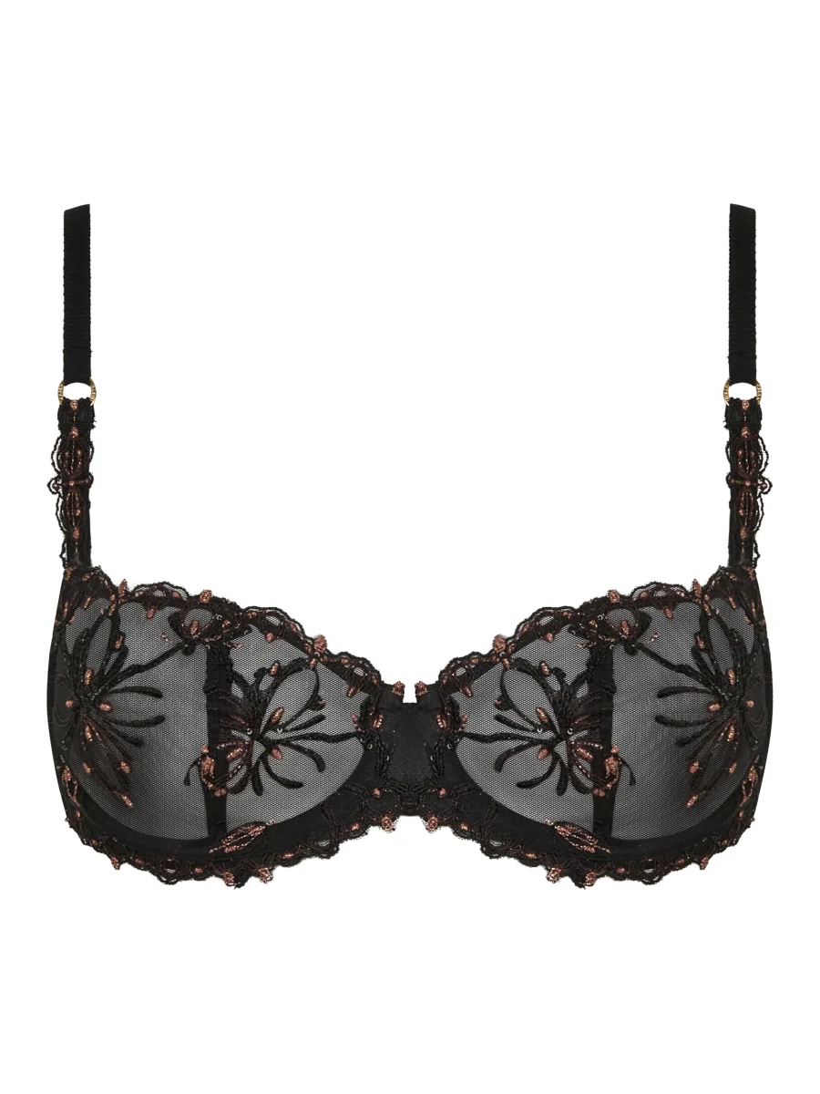 Chantelle Champs Elysees Balconette Bra Dazzling Black - Bild 2