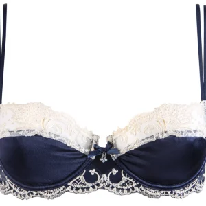 Lise Charmel Splendeur Soie Half cup bra Marine