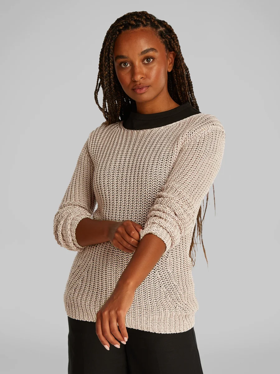 Silk Blend Relaxed Sweater
