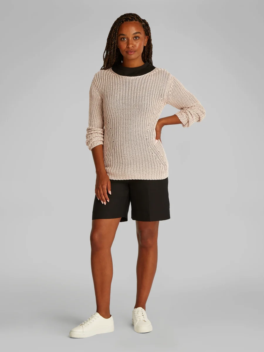 Silk Blend Relaxed Sweater - Bild 4