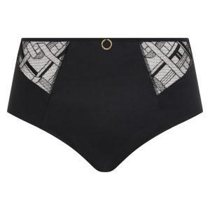 Chantelle Graphic Support High Waisted Full Brief Black