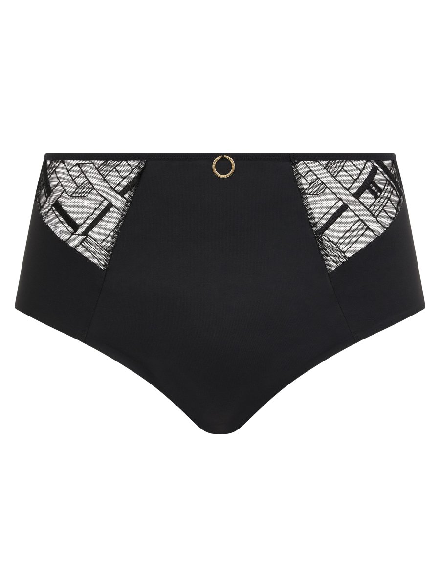 Chantelle Graphic Support High Waisted Full Brief Black - Bild 2
