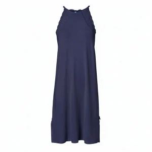 Pearl Design Stockholm Diana Halterneck Night Dress Navy