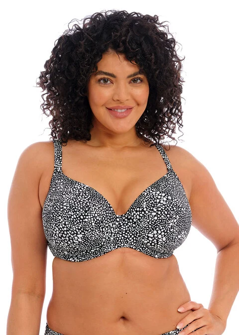 Elomi Swim Pebble Cove Black Plunge top - Bild 4