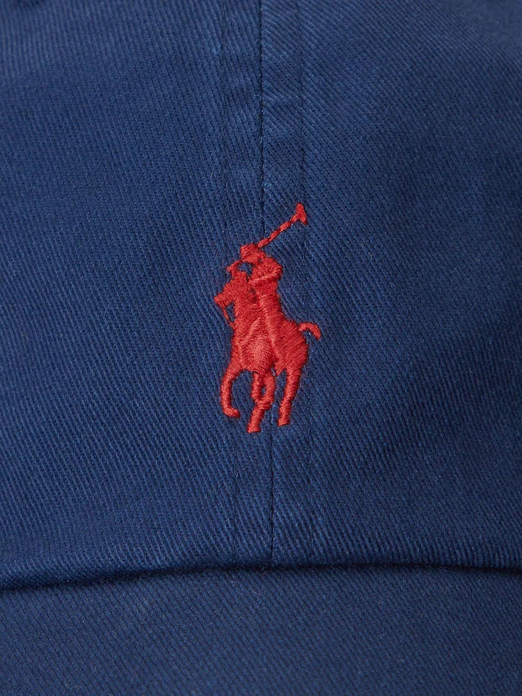 Polo Ralph Lauren Cotton Chino Keps Marinblå Herr - Bild 5