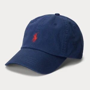 Polo Ralph Lauren Cotton Chino Keps Marinblå Herr