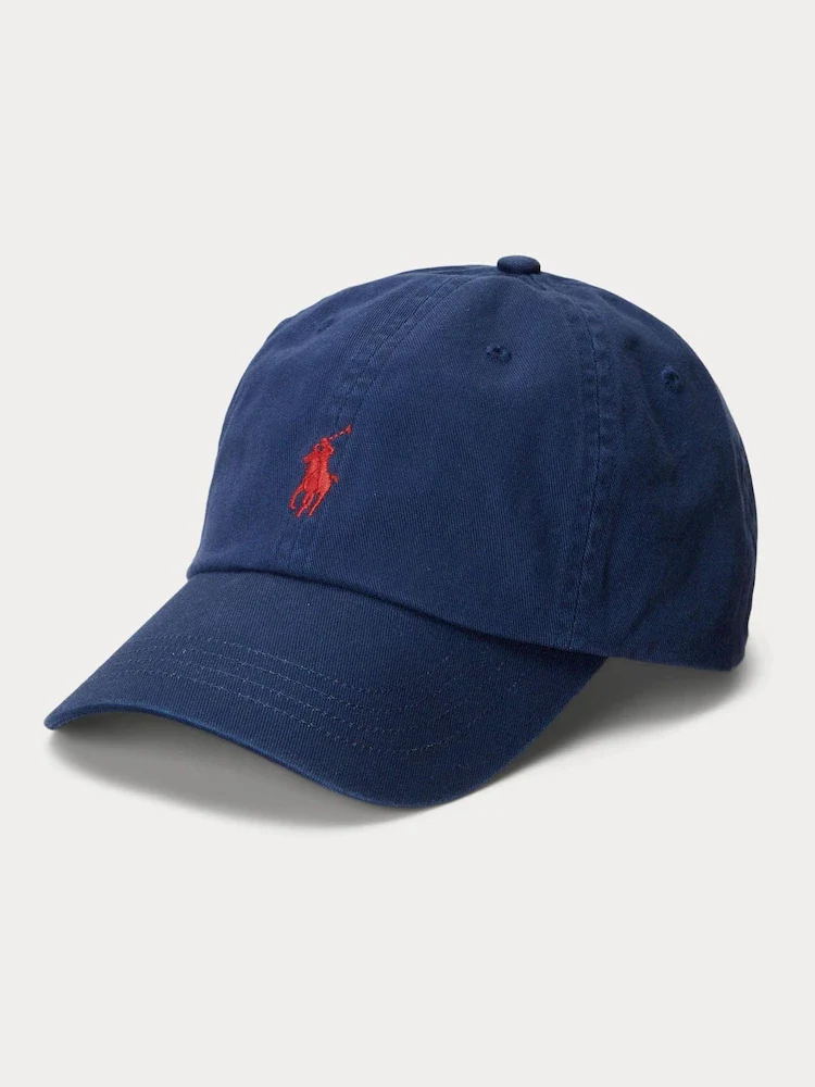 Polo Ralph Lauren Cotton Chino Keps Marinblå Herr