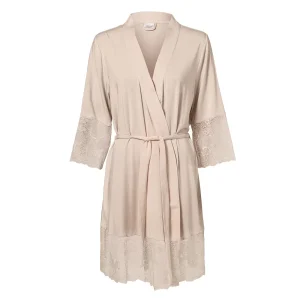 Pearl Design Stockholm Holiday Lace Robe Sand