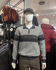 Hajo – Sweatshirt med zip