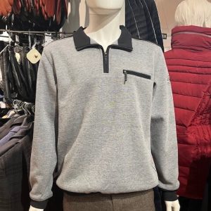 Hajo – Sweatshirt med zip