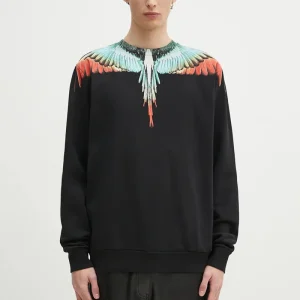 Marcelo Burlon Iconic Wings Sweatshirt Svart/Multifärgad Herr