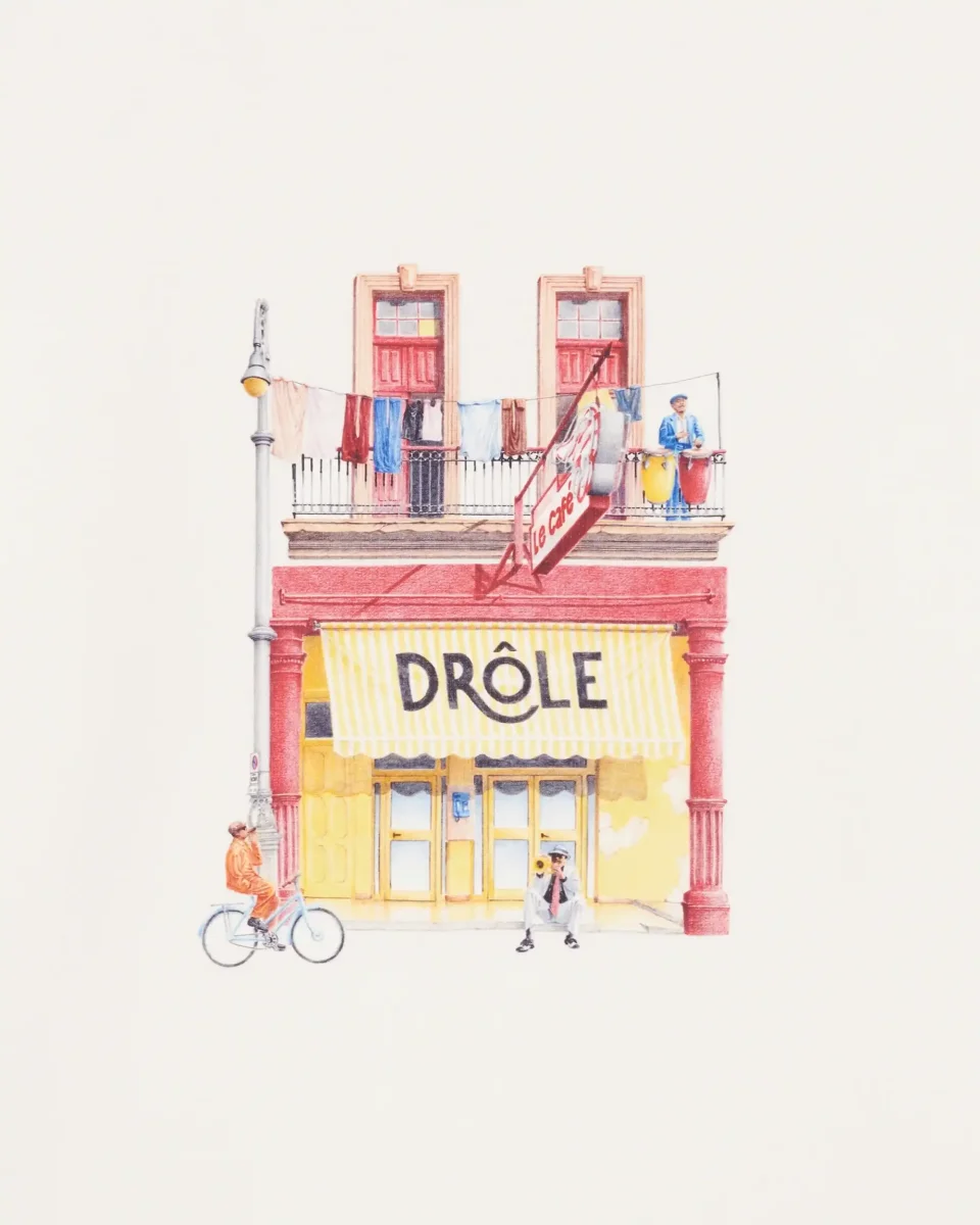 Sweatshirt DrÙle CafÈ - Bild 3