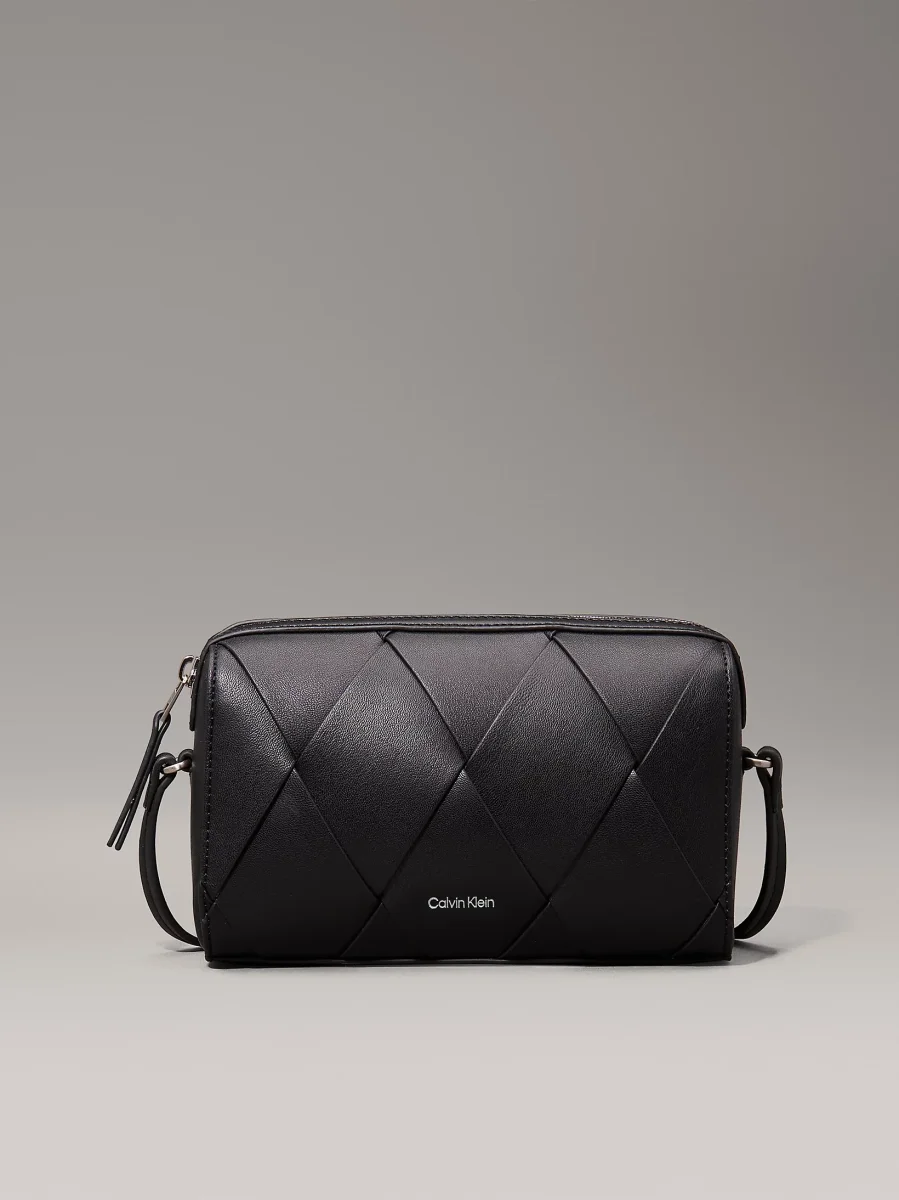 Calvin Klein Woven Camera Bag Black